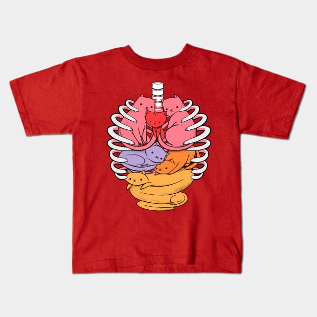 Anatomicat Kids T-Shirt by Tobe_Fonseca